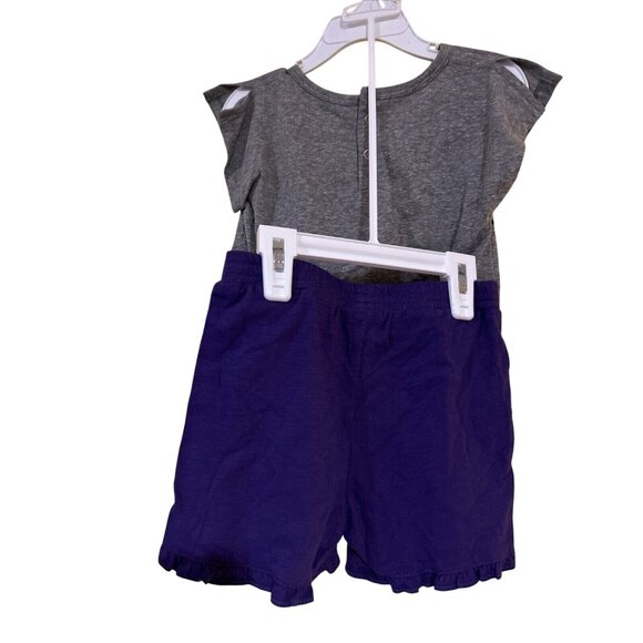 K State Toddler 3T Girls Set Shirt Shorts Colosseum New - Picture 4 of 5